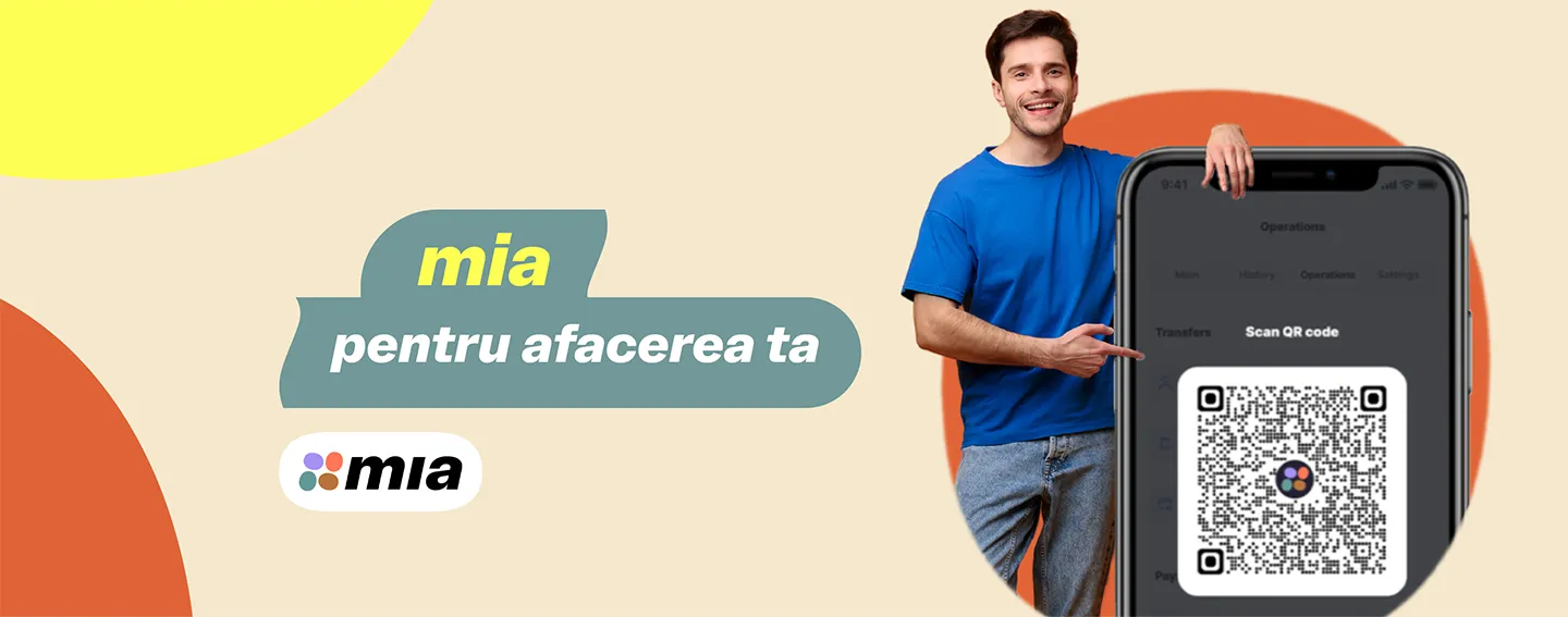 MIA plăți cu QR cod – economii la comision